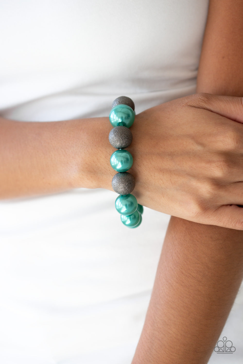 Paparazzi Accessories: Humble Hustle - Green Bracelet