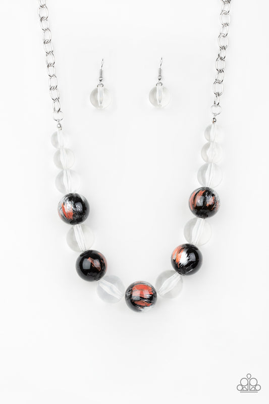 Paparazzi Accessories: Torrid Tide - Orange Necklace
