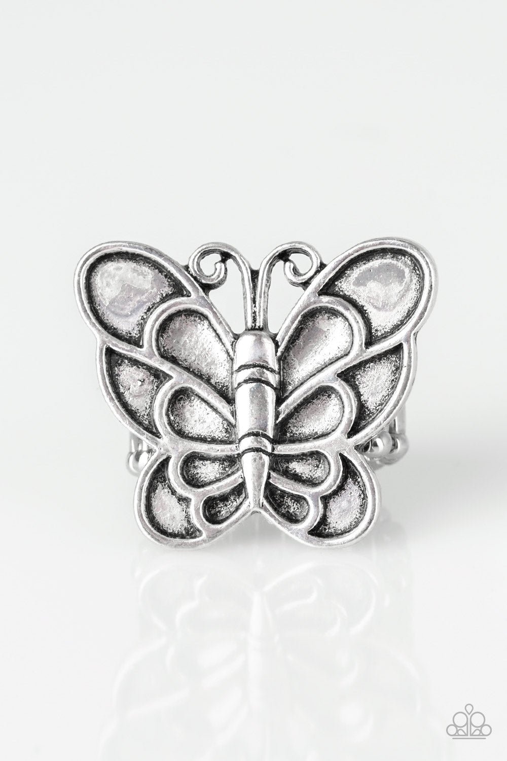 Paparazzi Accessories: Sky High Butterfly - Silver Ring