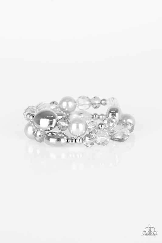 Paparazzi Accessories: Downtown Dazzle - Silver