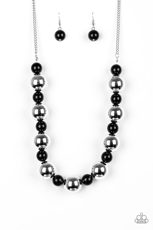 Paparazzi Accessories: Top Pop - Black Necklace