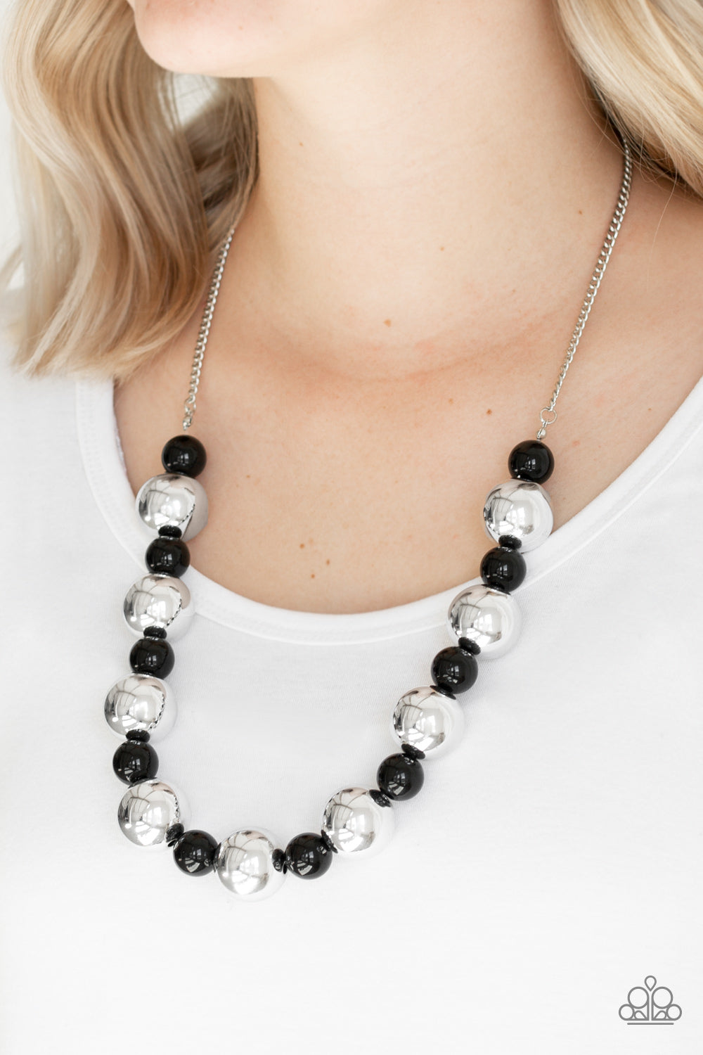 Paparazzi Accessories: Top Pop - Black Necklace