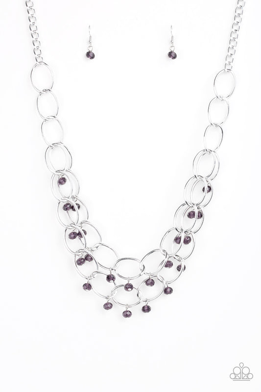 Paparazzi Accessories: Yacht Tour - Purple Necklace