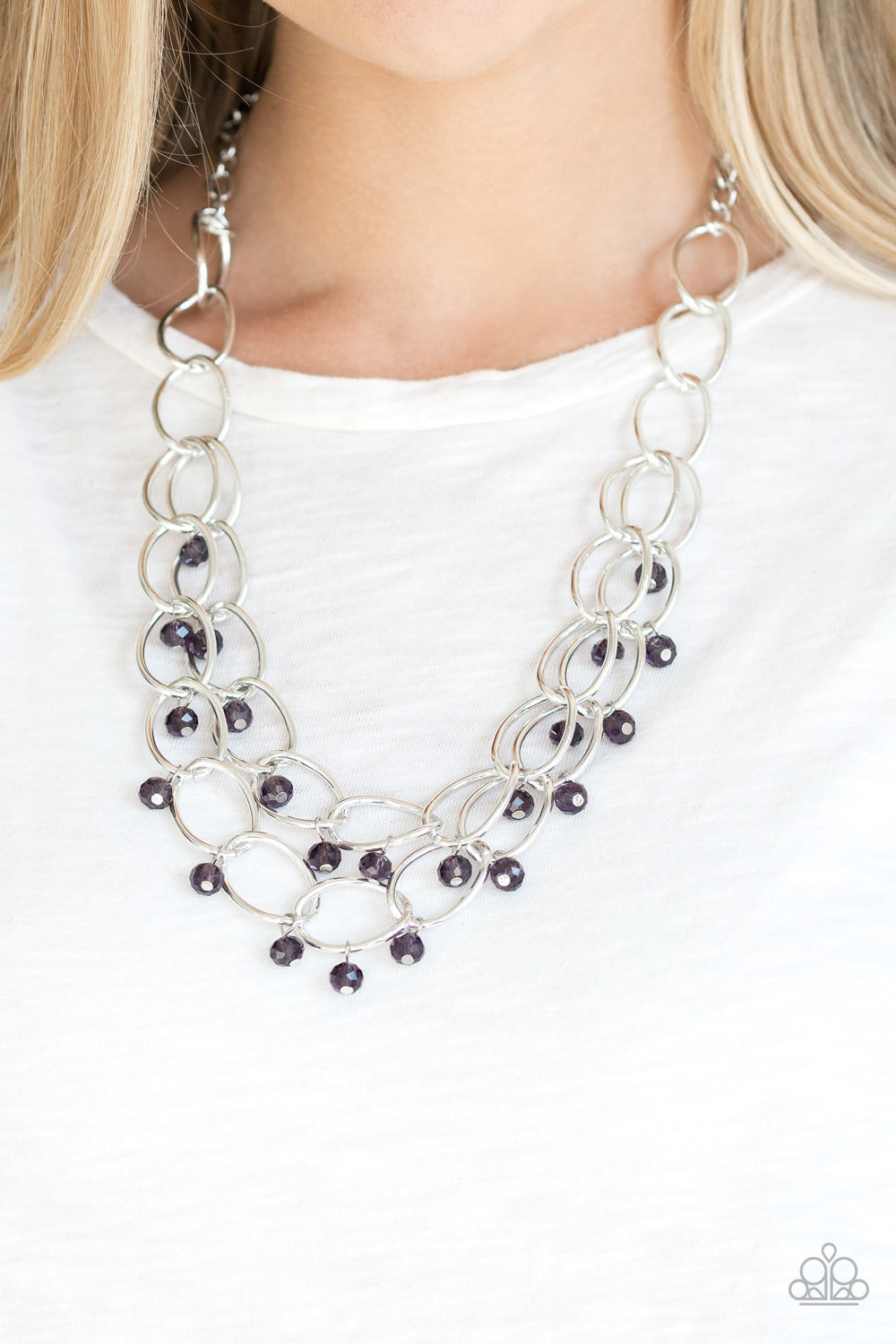 Paparazzi Accessories: Yacht Tour - Purple Necklace