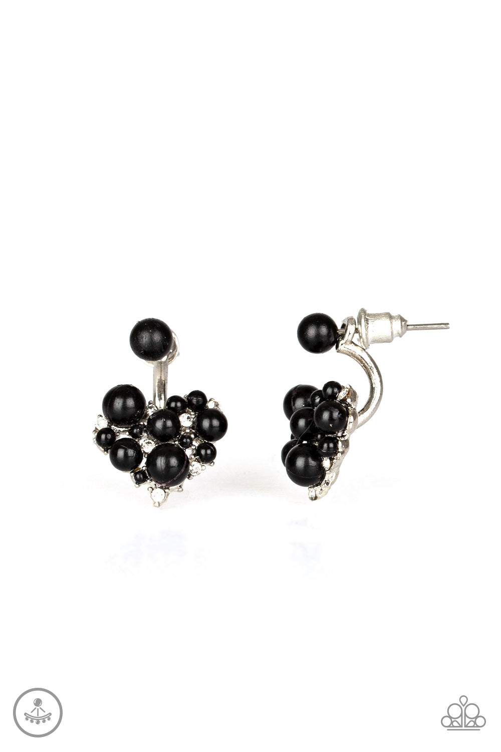 Paparazzi Accessories: Star-Studded Success - Black Earring