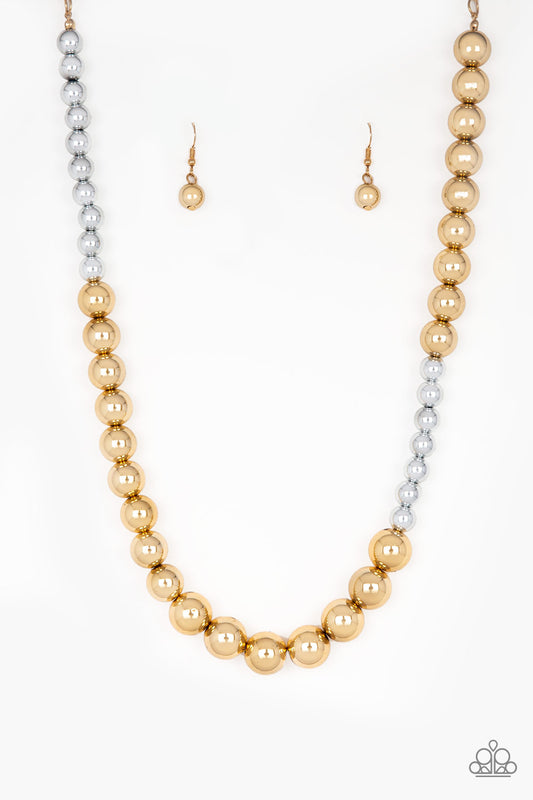 Paparazzi Accessories: Power To The People - Gold Necklace