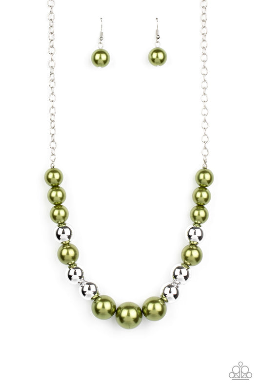 Paparazzi Accessories: Take Note - Green Necklace