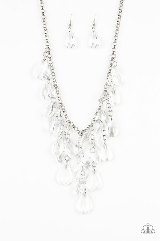 Paparazzi Accessories: Irresistible Iridescence - White Necklace