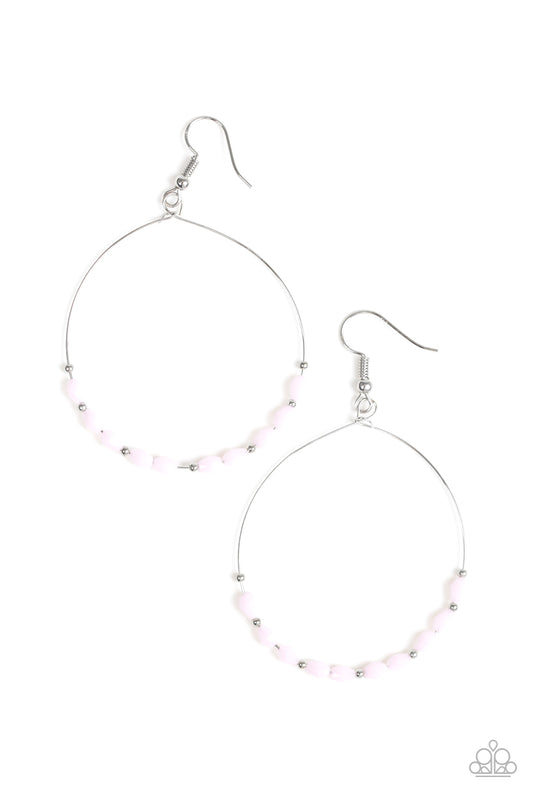 Paparazzi Accessories: Prize Winning Sparkle - Pink Earring