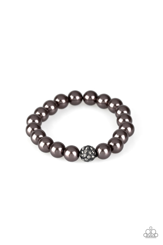 Paparazzi Accessories: POSHing Your Luck - Black Bracelet