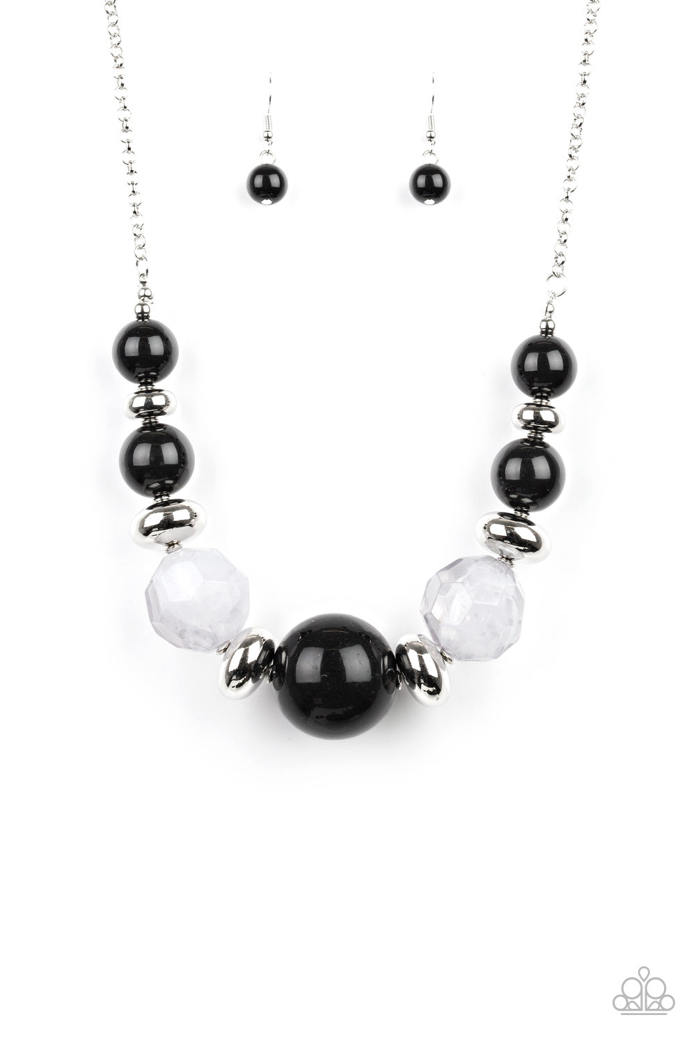 Paparazzi Accessories: Daytime Drama - Black Necklace