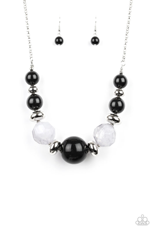 Paparazzi Accessories: Daytime Drama - Black Necklace
