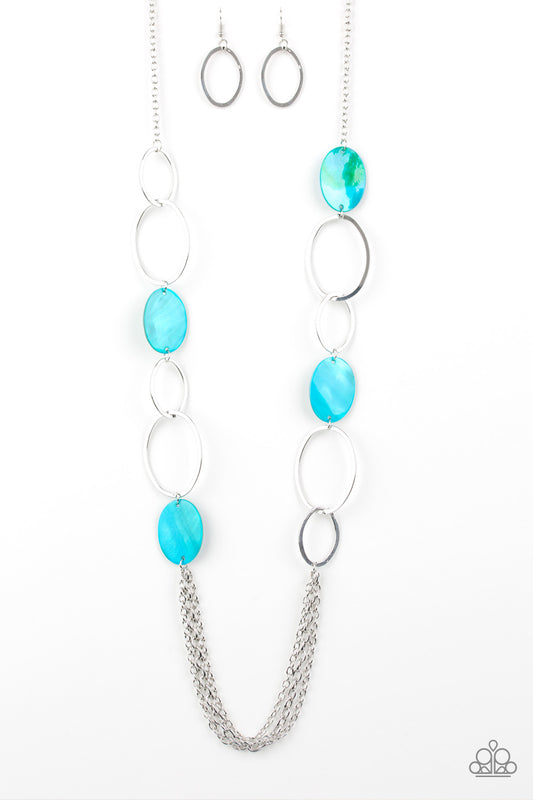 Paparazzi Accessories: Kaleidoscope Coasts - Blue Necklace