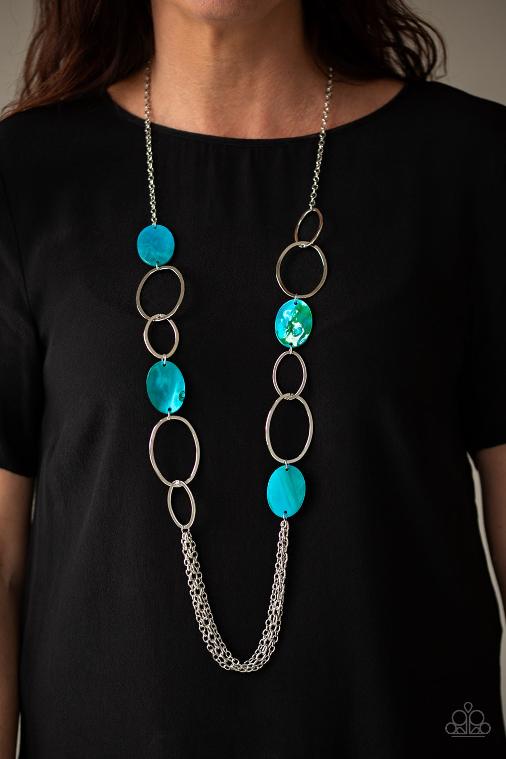 Paparazzi Accessories: Kaleidoscope Coasts - Blue Necklace