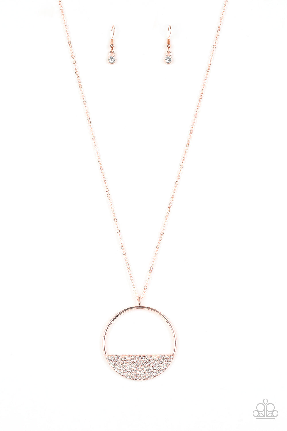 Paparazzi Accessories: Bet Your Bottom Dollar - Rose Gold Necklace