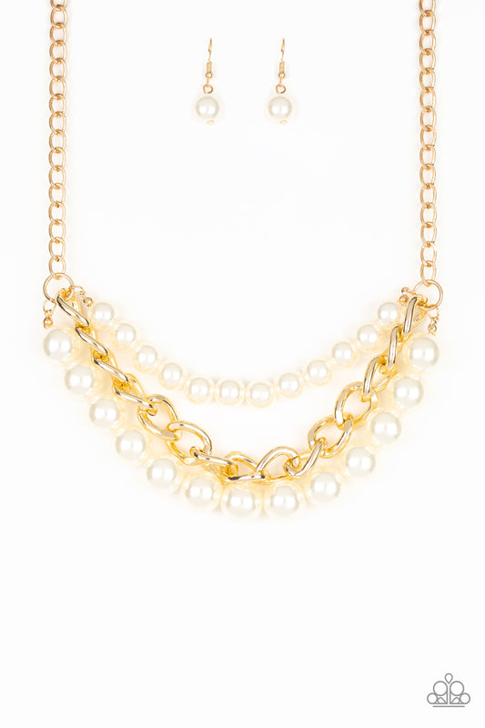 Paparazzi Accessories: Empire State Empress - Gold Necklace