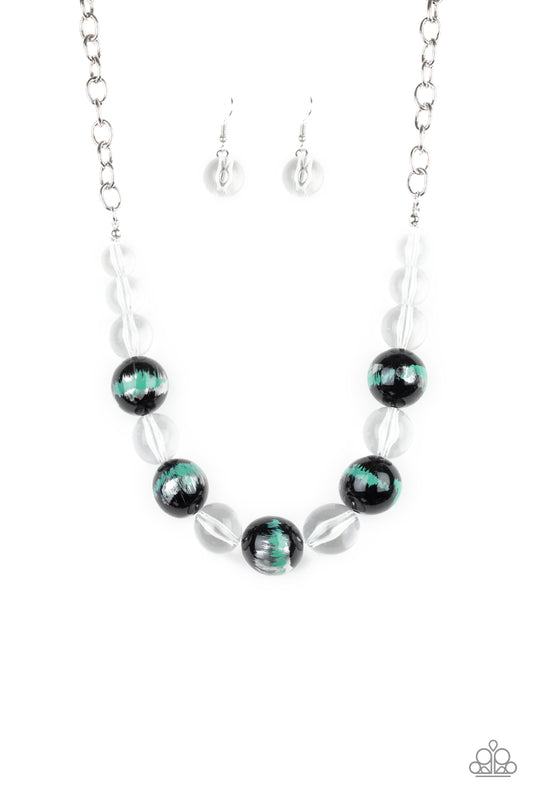 Paparazzi Accessories: Torrid Tide - Green Necklace