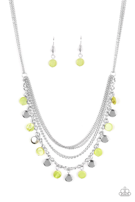 Paparazzi Accessories: Beach Flavor - Green Necklace