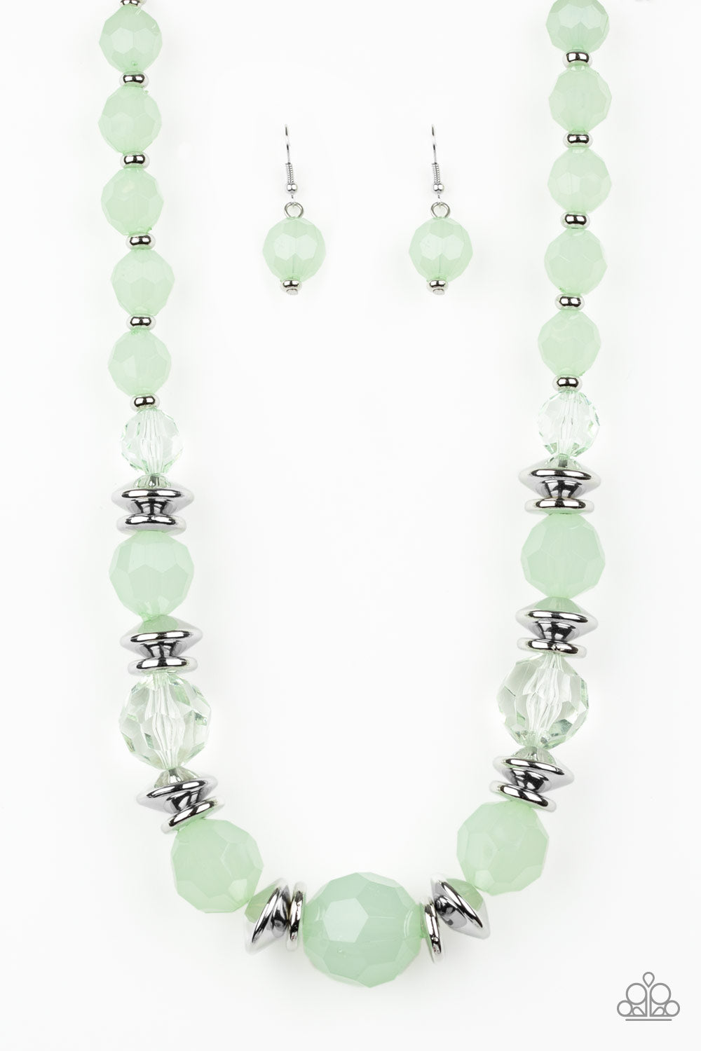 Paparazzi Accessories: Dine and Dash - Green Necklace