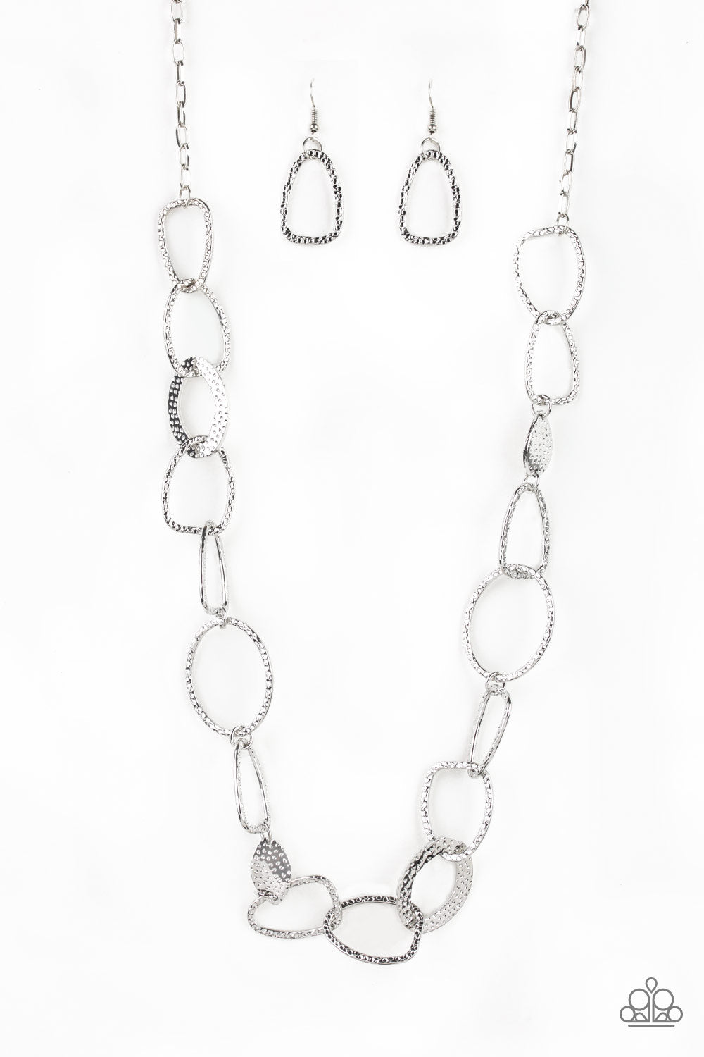 Paparazzi Accessories: Metro Nouveau - Silver Necklace