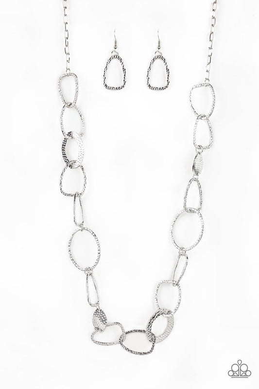 Paparazzi Accessories: Metro Nouveau - Silver Necklace