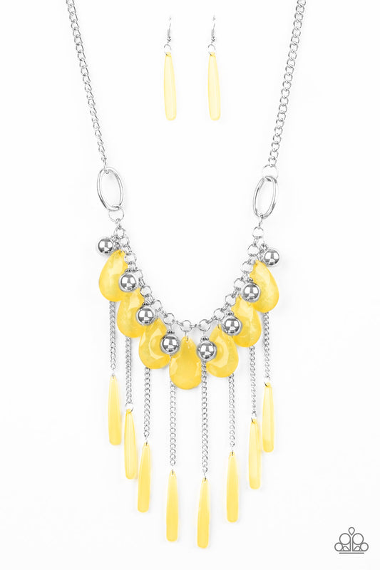 Paparazzi Accessories: Roaring Riviera - Yellow Necklace