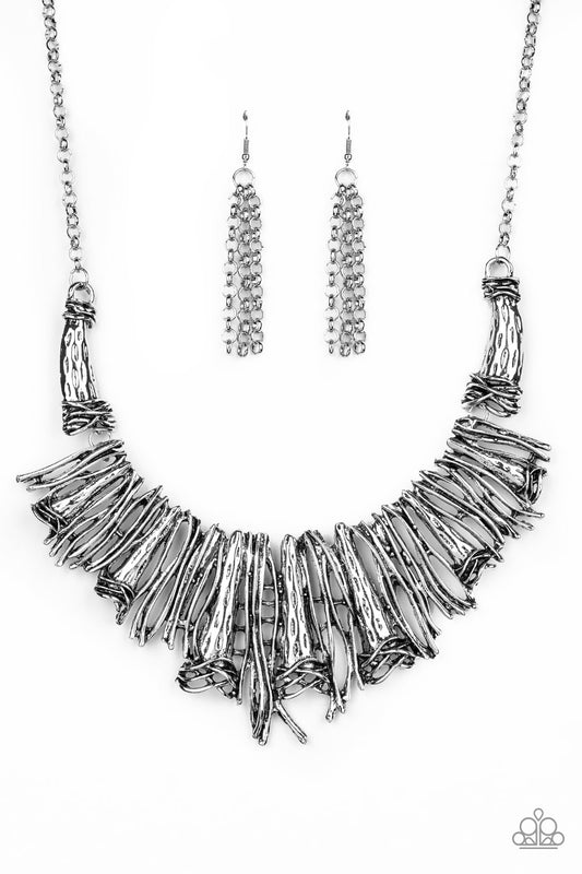Paparazzi Accessories: In The MANE-stream - Silver Necklace