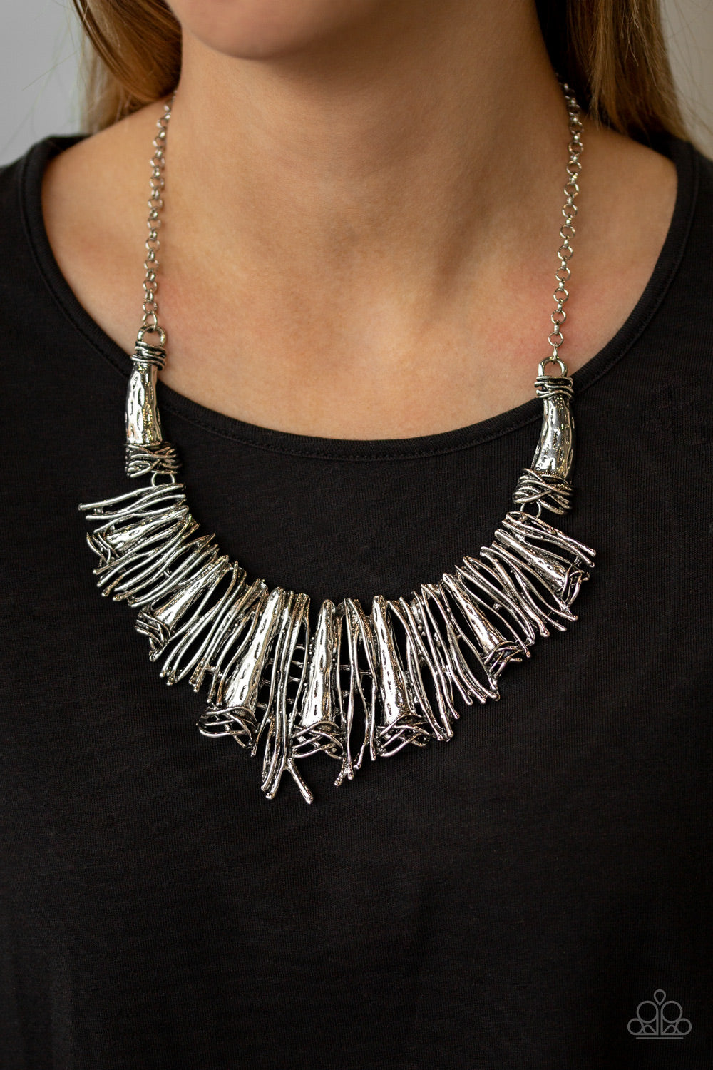 Paparazzi Accessories: In The MANE-stream - Silver Necklace