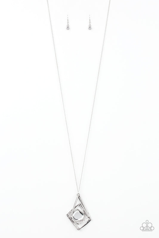 Paparazzi Accessories: A MODERN Citizen - White Necklace
