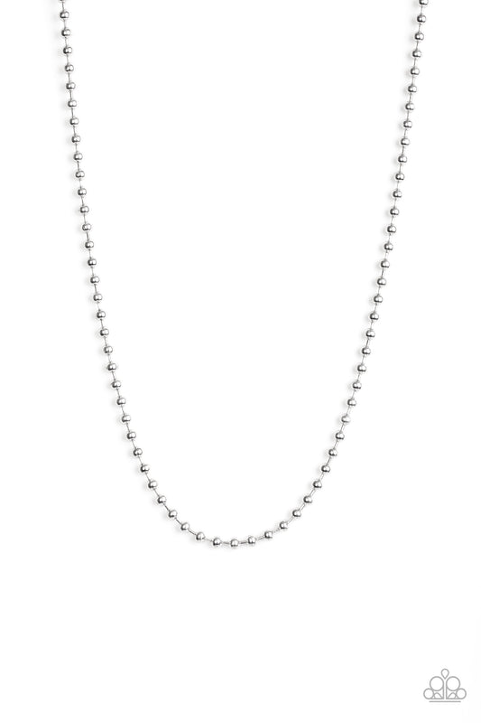 Paparazzi Accessories: Mardi Gras Madness - Silver Necklace