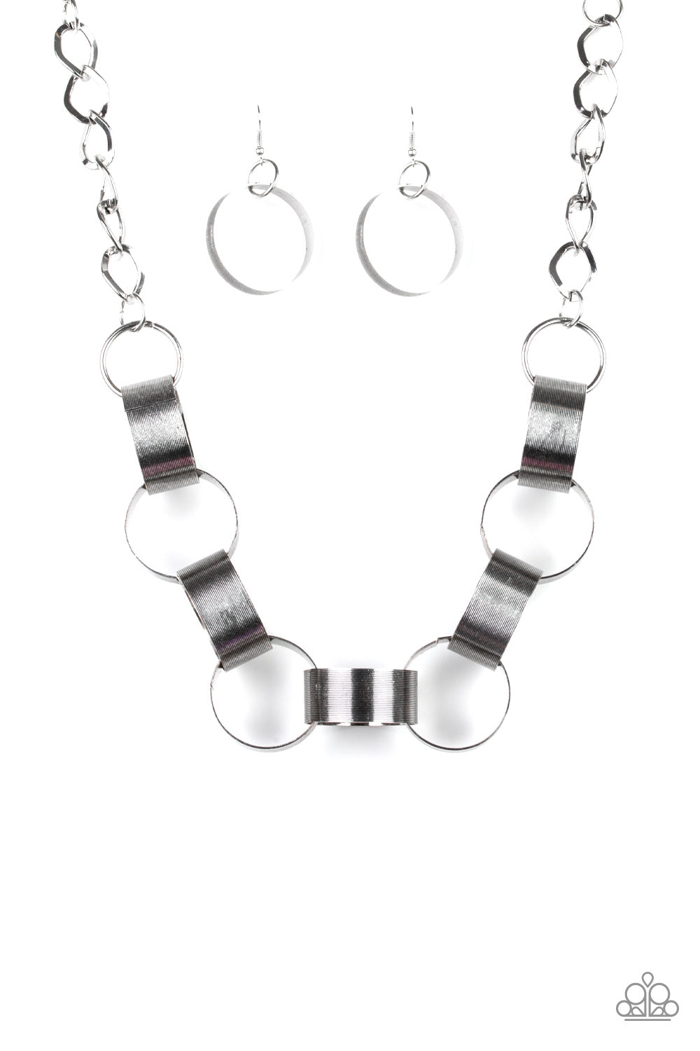 Paparazzi Accessories: Big Hit - Silver Necklace