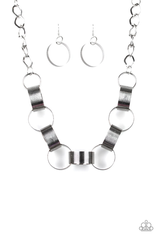 Paparazzi Accessories: Big Hit - Silver Necklace