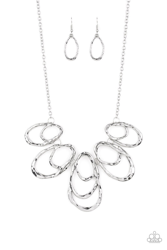 Paparazzi Accessories: Terra Storm - Silver Necklace