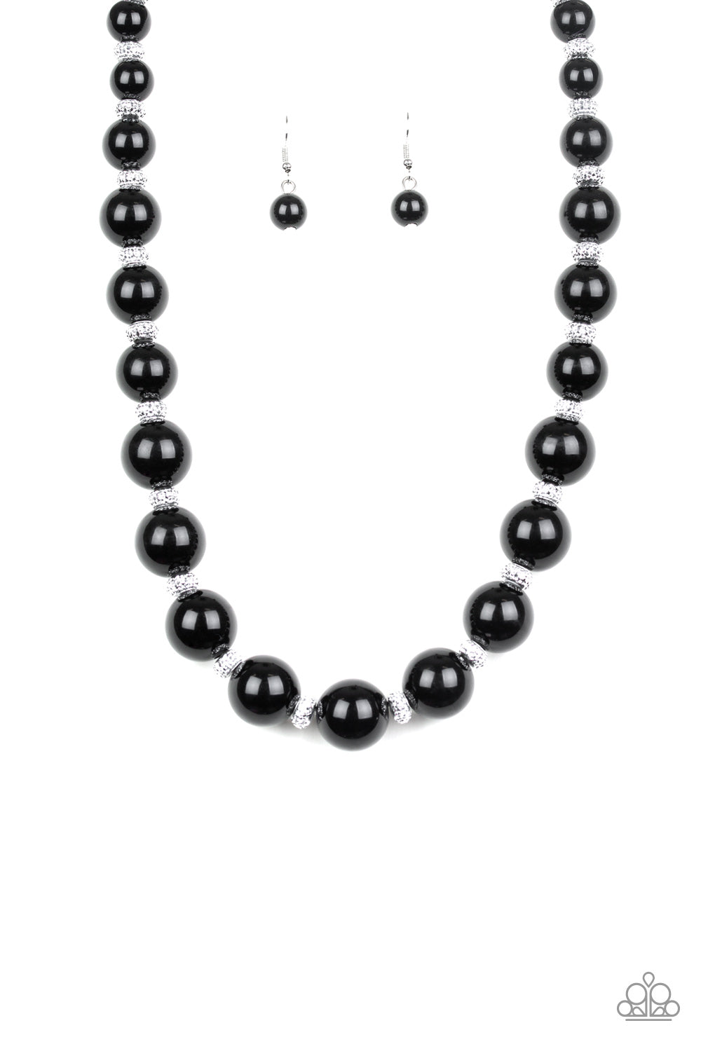 Paparazzi Accessories: Uptown Heiress - Black Necklace