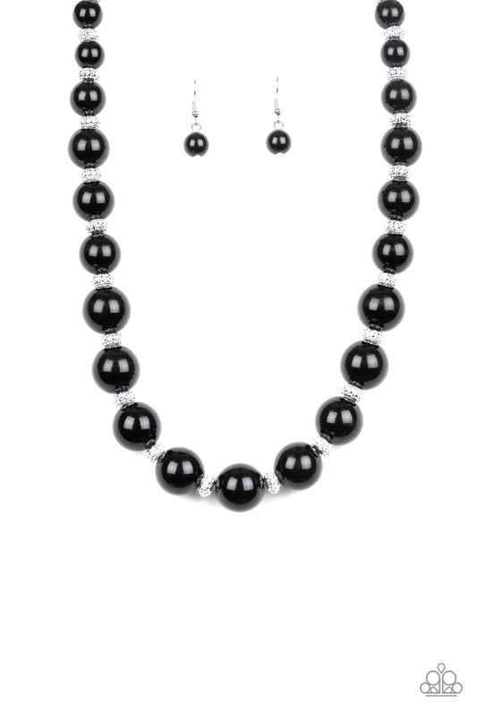 Paparazzi Accessories: Uptown Heiress - Black Necklace