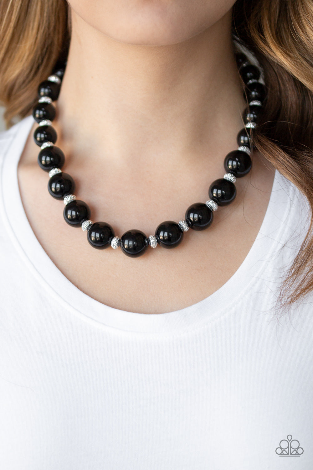 Paparazzi Accessories: Uptown Heiress - Black Necklace