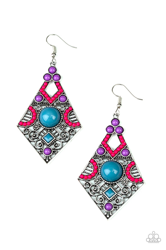 Paparazzi Accessories: Malibu Meadows - Multi Earring