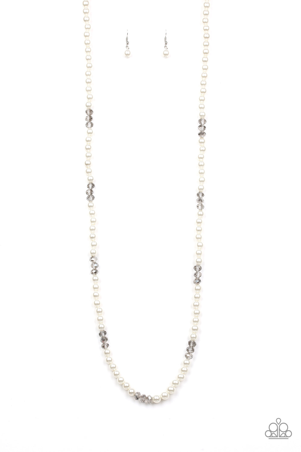 Paparazzi Accessories: Girls Have More FUNDS - White Necklace