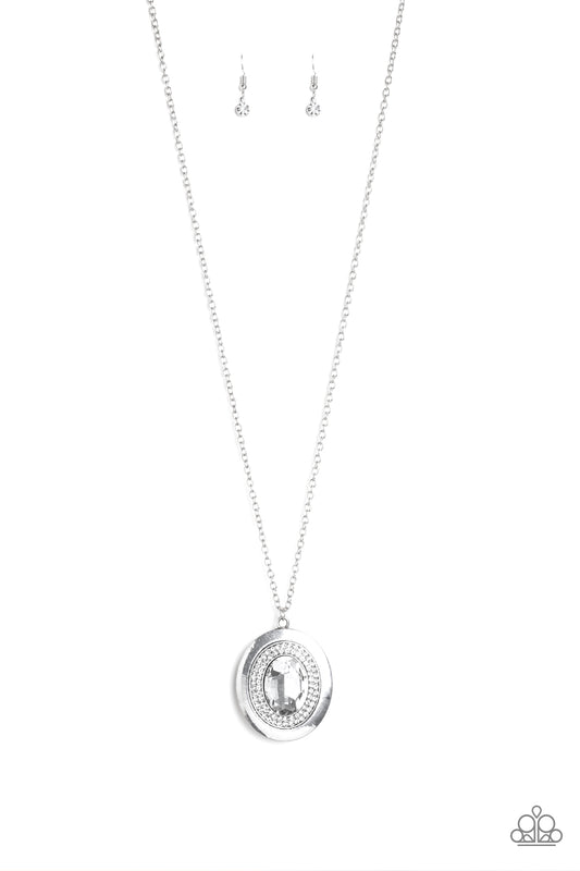 Paparazzi Accessories: Castle Couture - White Necklace