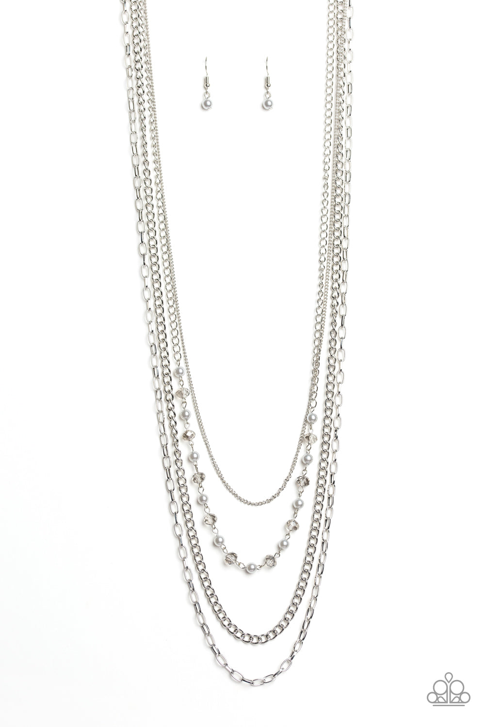 Paparazzi Accessories: SoHo Sophistication - Silver Necklace