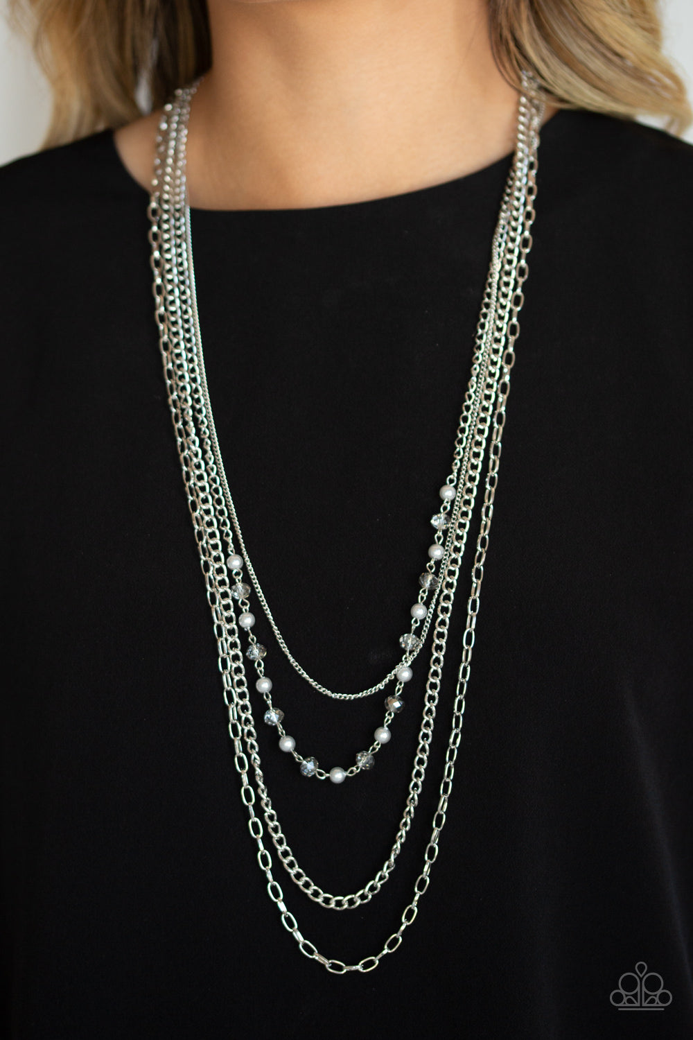 Paparazzi Accessories: SoHo Sophistication - Silver Necklace