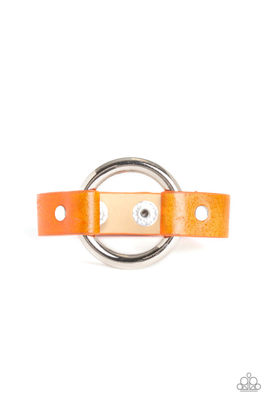 Paparazzi Accessories: Rustic Rodeo - Orange Bracelet