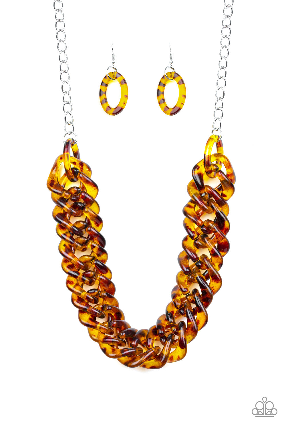 Paparazzi Accessories: Comin In HAUTE - Brown Necklace