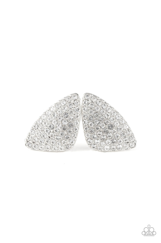 Paparazzi Accessories: Supreme Sheen - White Earring