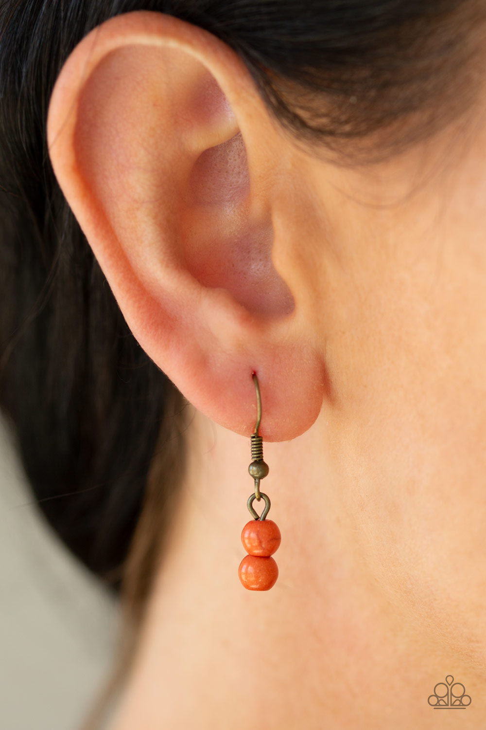 Paparazzi Accessories: Terra Trails - Orange Necklace