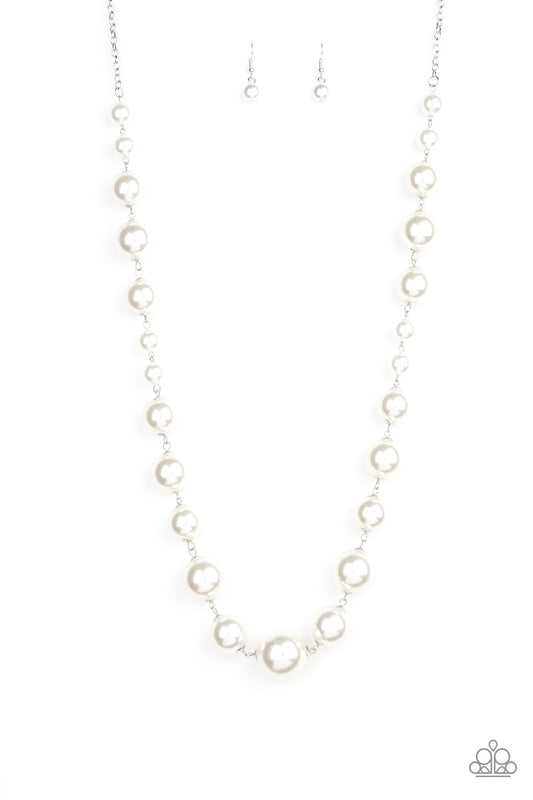 Paparazzi Accessories:Pearl Prodigy - White Necklace