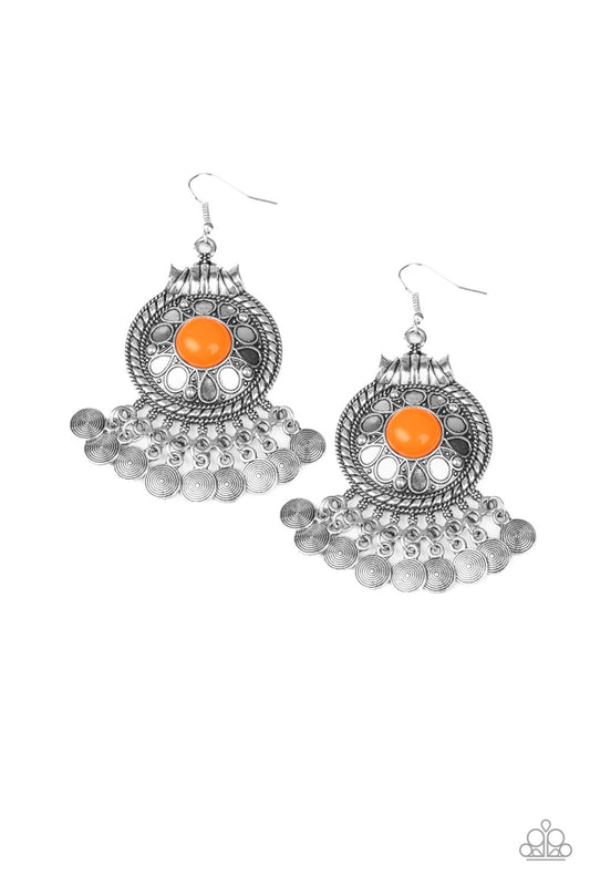 Paparazzi Accessories: Rural Rhythm - Orange Earring