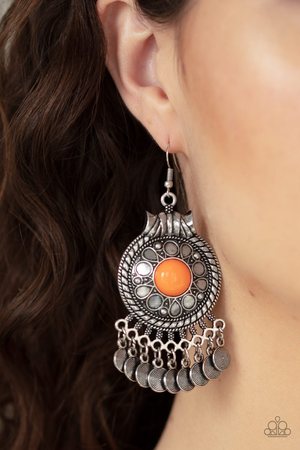 Paparazzi Accessories: Rural Rhythm - Orange Earring