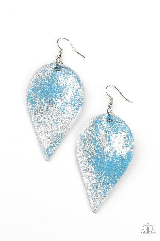 Paparazzi Accessories: Enchanted Shimmer - Blue Earring