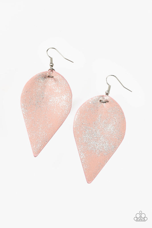 Paparazzi Accessories: Enchanted Shimmer - Pink Earring